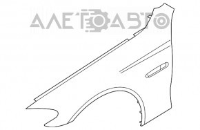 Aripa dreapta fata BMW 5 F10 11-16 nou neoriginal SIGNEDA