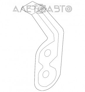 Suport aripa fata dreapta BMW 5 F10 11-16 spate primul nou original OEM