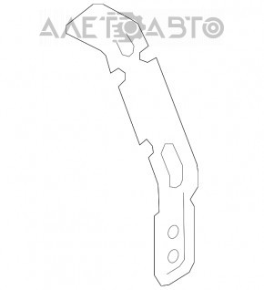 Suport aripi stânga central BMW X3 F25 11-17