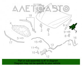 Capota dreapta a BMW 3 F30 4d 12-18