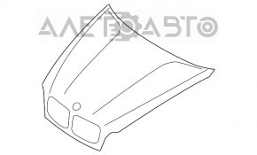 Capota goală BMW X5 X6 E70 E71 07-13 din aluminiu nou, neoriginal.