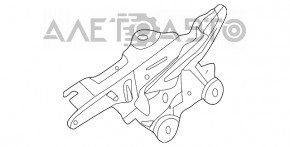 Capota stângă a BMW X1 F48 16-22, nouă, originală OEM.