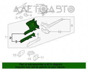 Roata din față stânga a BMW X1 F48 16-22, de culoare neagră.