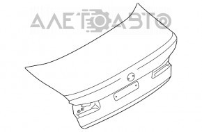 Capac portbagaj gol BMW 5 G30 17-23 aluminiu, gri C2Y