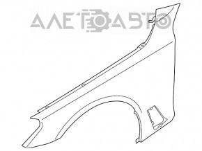 Aripa față stânga BMW 5 G30 17-23 nouă OEM originală