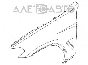 Aripa dreapta fata BMW X3 G01 X4 G02 18- nou, neoriginal.