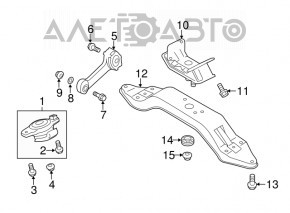 Perne cutie de viteze Subaru Forester 14-18 SJ 2.0