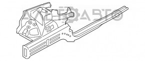 Aripa față stânga BMW 335i e92 07-13 argintie, lovită în lungime, defect la pistol