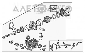 Diferențialul spate reductor Honda HR-V 16-22