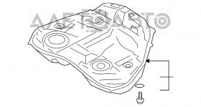 Топливный бак Subaru b10 Tribeca