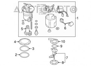 Senorul de combustibil al Subaru Outback 15-19 este defect.