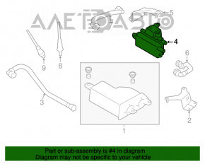 Supapa de absorbție cu pompă pentru Subaru Forester 14-18 SJ 2.5, 2.0