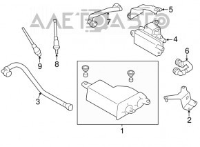 Supapa de absorbție cu pompă pentru Subaru Forester 14-18 SJ 2.5, 2.0