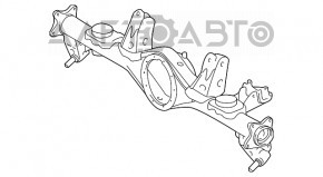 Podul spate al modelului Lexus GX470 03-09