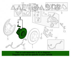 Rulment roată spate dreapta Honda Accord 18-22 nou OEM original