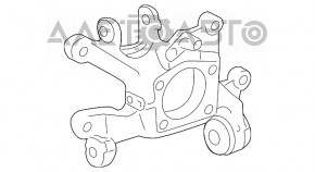 Цапфа задняя правая Toyota Rav4 13-18 OEM