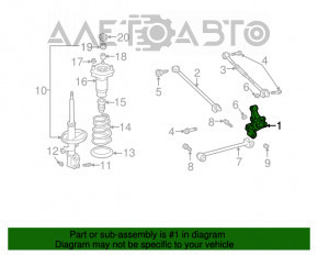 Capac spate dreapta Lexus RX300 RX330 RX350 RX400h 04-09 FWD