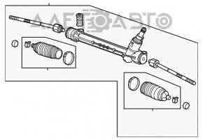 Bară de direcție Buick Encore 13-19