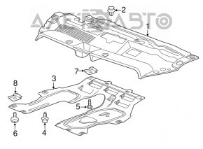 Protecția motorului Buick Encore 13-19