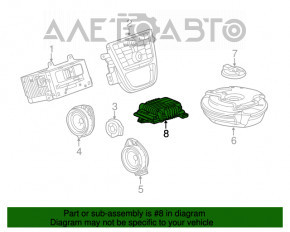 Amplificator Buick Encore 13-16