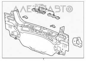 Panoul din spate al Buick Encore 13-19, grafit, a fost făcut.