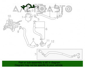 Suportul rezervorului de expansiune al radiatoarelor pentru Chevrolet Bolt 17-18