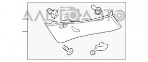 Capac spate stânga Chevrolet Bolt 17-