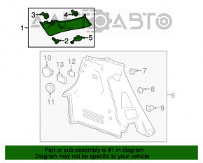 Capac spate stânga Chevrolet Bolt 17-