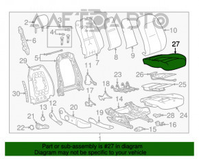 Scaunul pasagerului Chevrolet Bolt 17