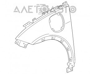 Крыло переднее правое Chevrolet Bolt 17-21