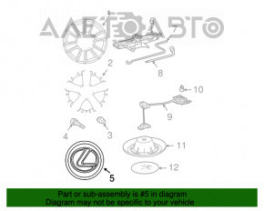 Capac central pe disc pentru Lexus ES300 ES330