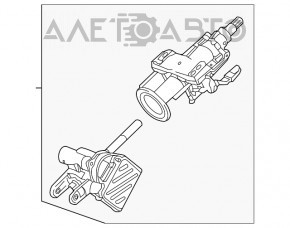 Coloana de direcție cu asistență electrică pentru Chevrolet Bolt 17, benzină.