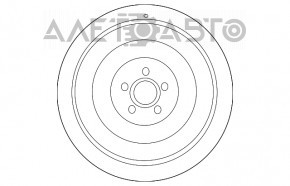 Запасное колесо докатка Lexus IS 14-20 R17 125/70