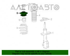 Suport amortizor față stânga Chevrolet Bolt 17- nou OEM original