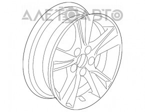 Диск колесный R17 Acura ILX 13- бордюрка