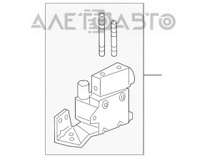 Radiatorul sistemului de aer condiționat Chevrolet Bolt 17- cu supapă