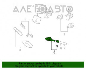 Senzor de presiune a roților pentru Acura MDX 07-13, nou, original OEM