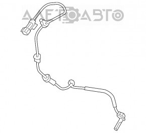 Senzor ABS fata dreapta Chevrolet Bolt 17 - nou original OEM