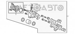 Suport spate dreapta pentru Honda CRV 17-22 electric.