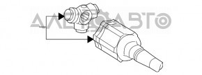 Ax intermediar dreapta față Toyota Camry v50 12-14 hibrid SUA nou OEM original