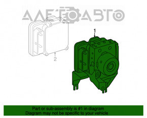 ABS АБС Mercedes CLA 14-19