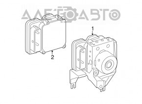 ABS АБС Mercedes CLA 14-19