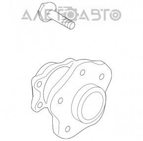 Butuc spate dreapta pentru Nissan Maxima A36 16- FWD nou original OEM