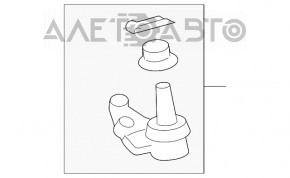 Шаровая опора передняя правая Lexus ES300h ES350 13-18
