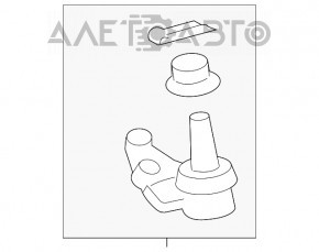 Rulmentul de direcție dreapta pentru Toyota Avalon 13-18, nou, original OEM