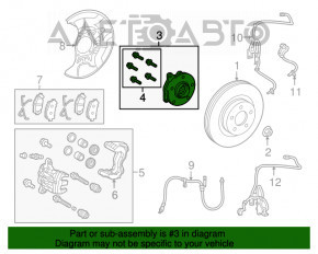 Butuc roată față dreapta Lexus NX200t NX300 NX300h 15-21 nou OEM original