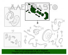 Suport spate dreapta Nissan Rogue Sport 17-19