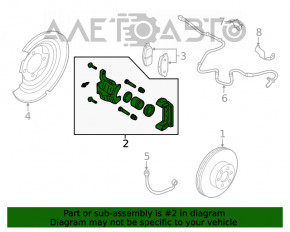 Suport spate dreapta Nissan Sentra 20-