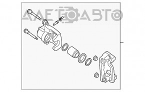 Suport spate dreapta Nissan Maxima A36 16-