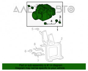 ABS ABS Lexus RX300 RX330 04-06 4WD